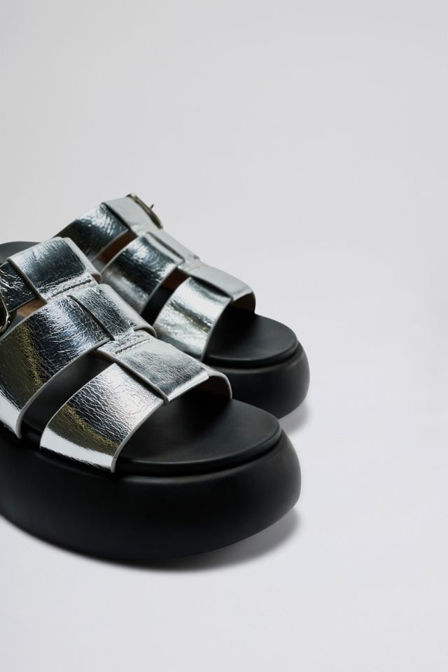 Intentionally Blank Nell Platform Fisherman Sandal #3