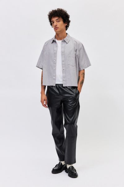 Cookman Diner Seat Faux Leather Chef Pant