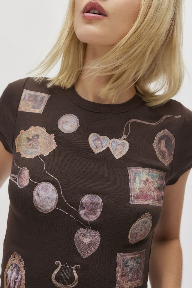 Kimchi Blue Too Perfect Keepsake Graphic Baby Tee #3