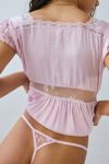 Out From Under Primrose Floral Lace Low-Rise Thong