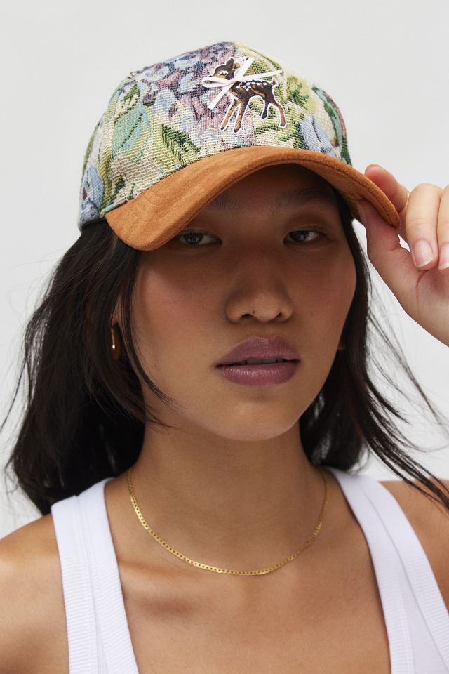 Bambi Jacquard Mix Baseball Hat | Urban Outfitters