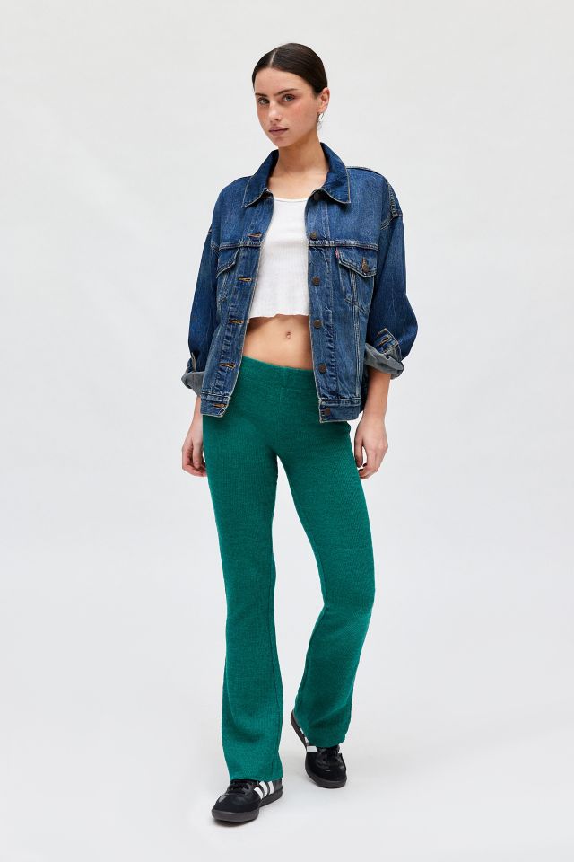 UO Farrah Knit Kick Flare Pant #1