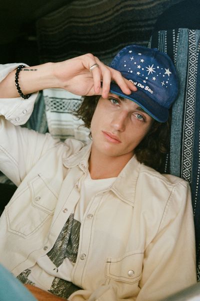 BDG WESTERN CROPPED LONG SLEEVE SHIRT IN IVORY, MEN'S AT URBAN OUTFITTERS 