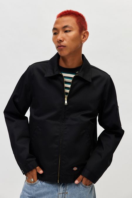 Dickies Duck Canvas Contrast Stitch Zip Front Jacket | Urban Dickies Duck Canvas Contrast Stitch Zip Front Jacket | Urban