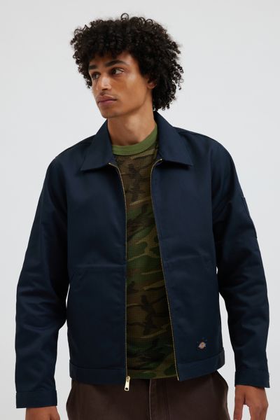 Dickies Eisenhower Unlined Gas Jacket In Dark Blue, Men's At Urban Outfitters In Blue