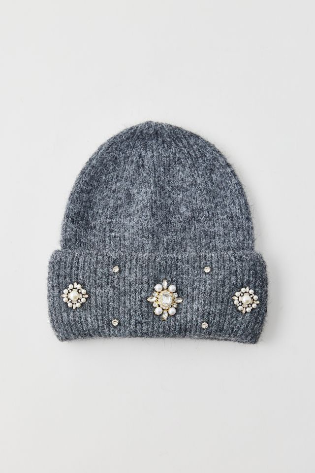 Tuque Manchette Deco Perle & Strass #1
