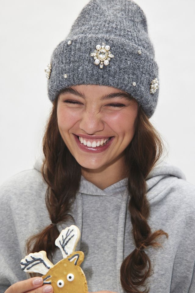 Tuque Manchette Deco Perle & Strass #3