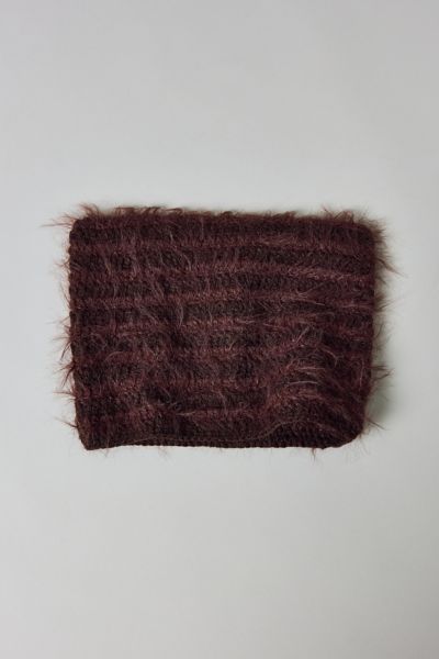 Urban Outfitters Mylo Fuzzy Beanie In Chocolate, Women's At  In Brown