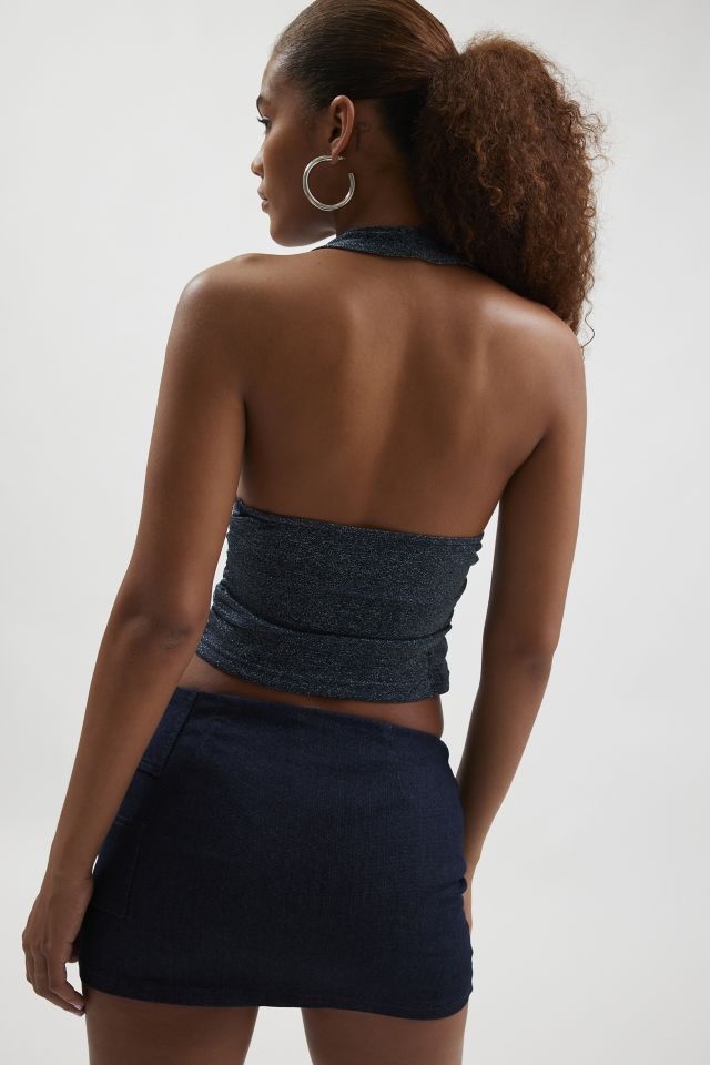 Motel Cosimo Halter Top | Urban Outfitters