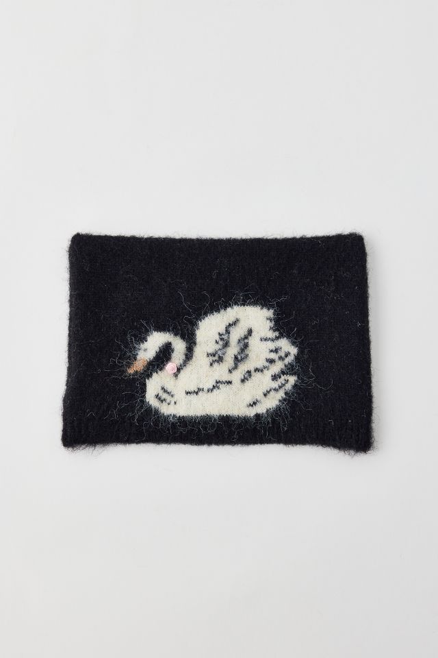 Mylo Swan Fuzzy Beanie #2
