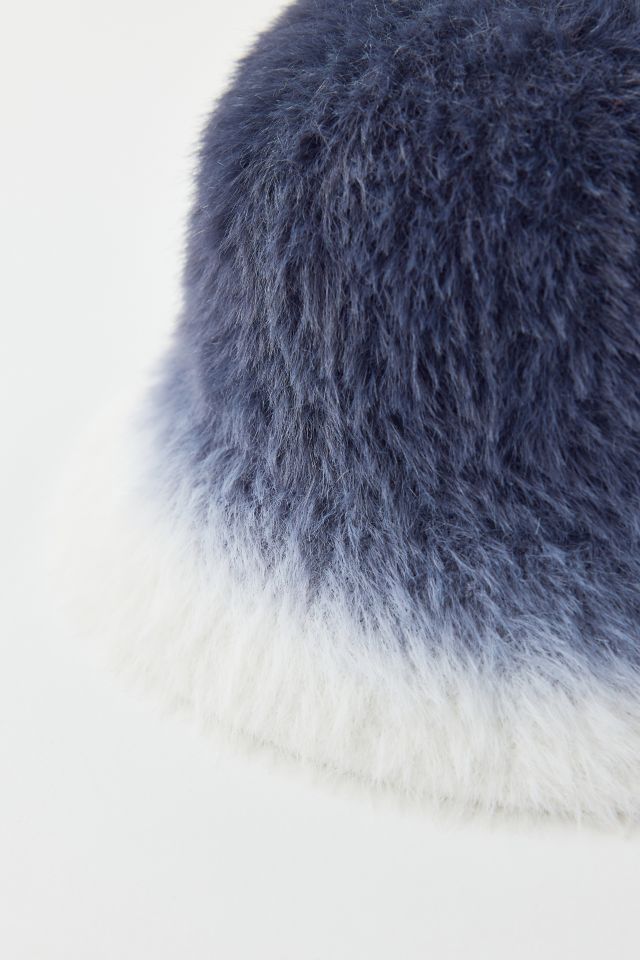 Ombre Fuzzy Bucket Hat #2