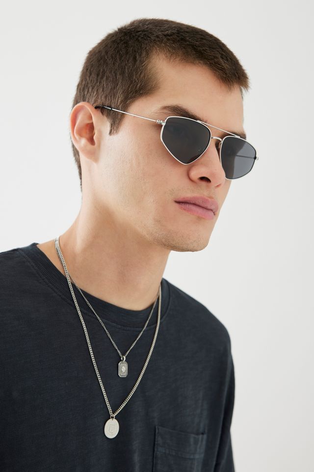 Blake Aviator Sunglasses | Urban Outfitters display picture 3