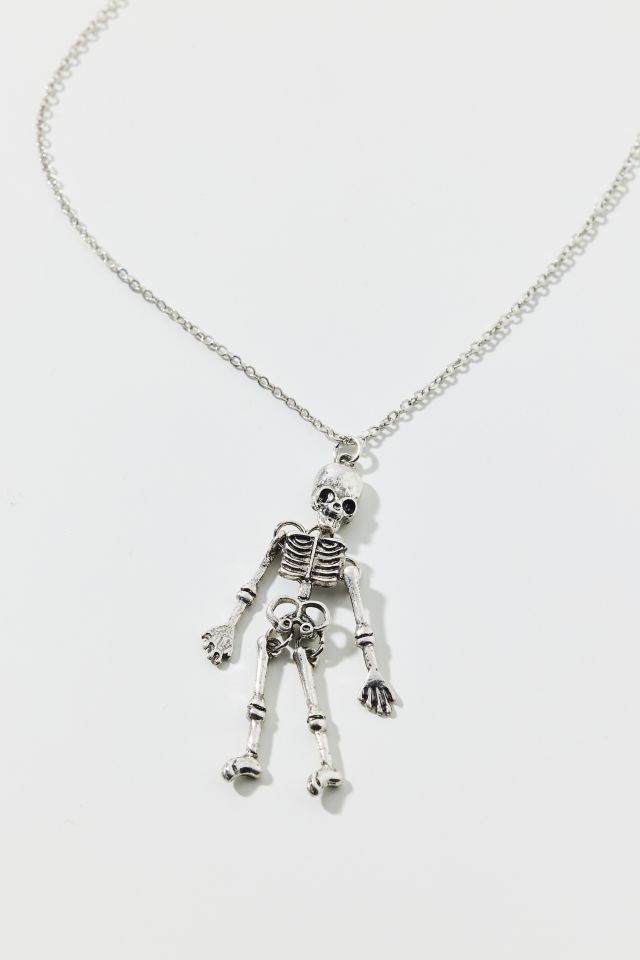 Skeleton Pendant Necklace #1
