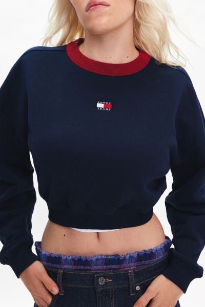 Tommy Jeans Badge Graphic Pullover Sweatshirt