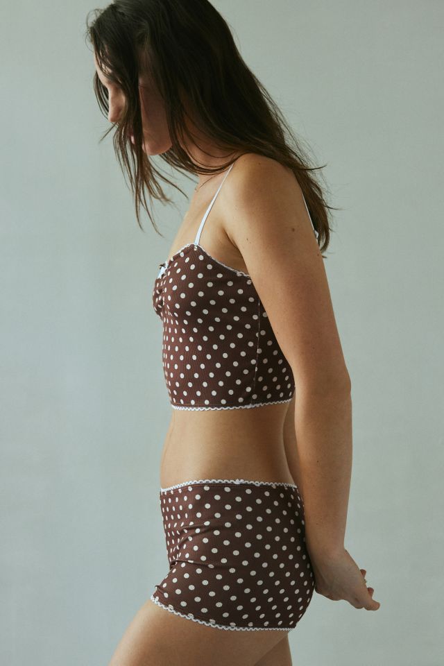Dippin’ Daisy's Sweet Dreams Ribbed Knit Cami & Micro Short Set #3