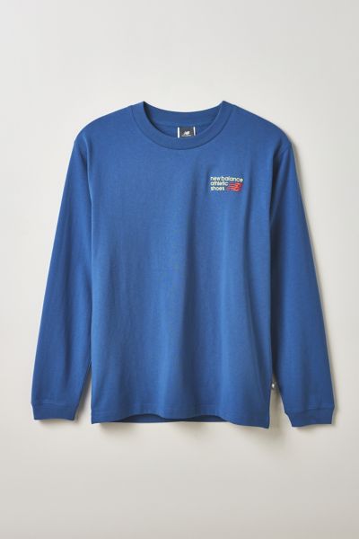 New Balance Athletics Embroidered Long Sleeve Tee