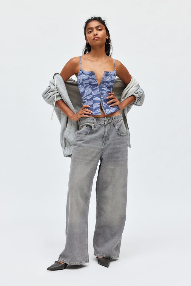 BDG Neomi Printed Twill Crop Cami #1