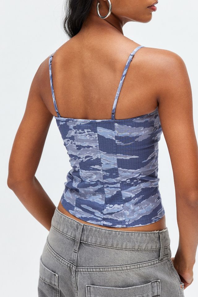 BDG Neomi Printed Twill Crop Cami #2