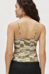 BDG Neomi Printed Twill Crop Cami