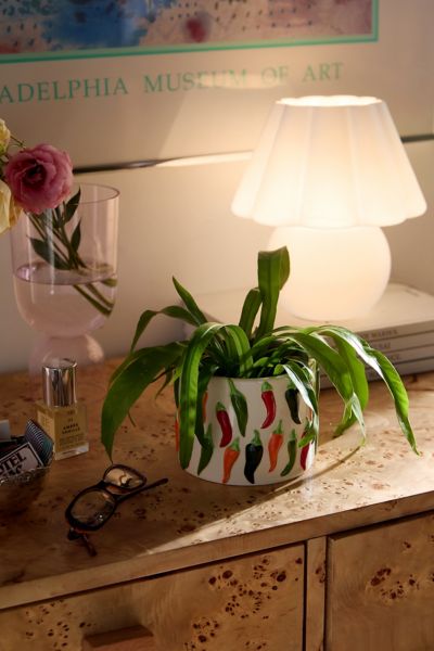 URBAN OUTFITTERS CHILI PEPPER ICON CERAMIC PLANTER IN ASSORTED AT URBAN OUTFITTERS 