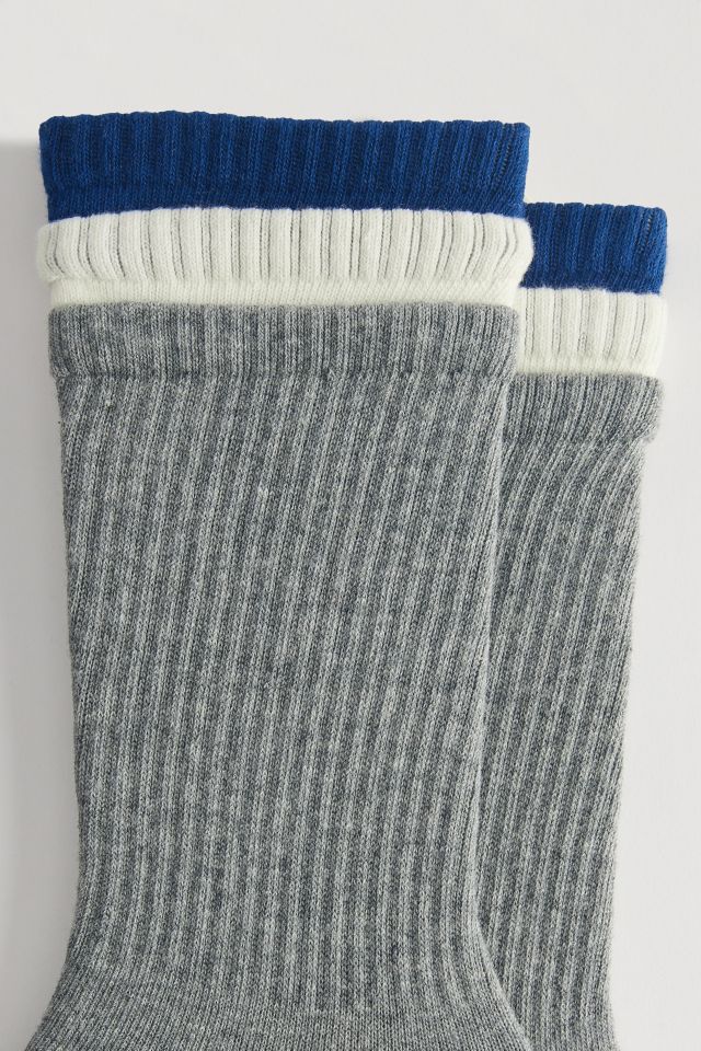 Chaussettes montantes à rayures #1
