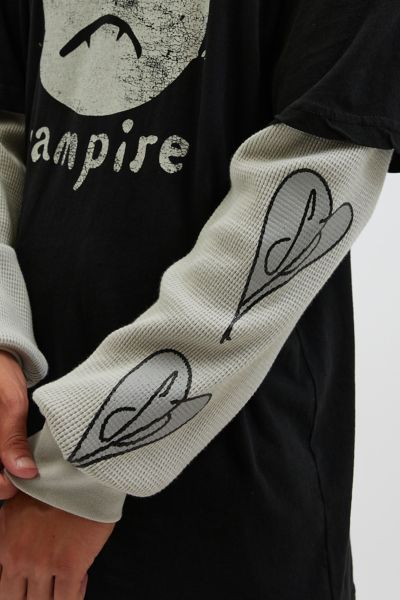 Smashing Pumpkins Double Layer Long Sleeve Tee