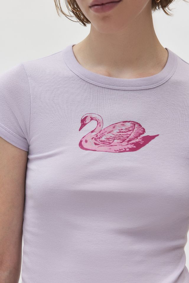 Kimchi Blue Swan Too Perfect Baby Tee #2