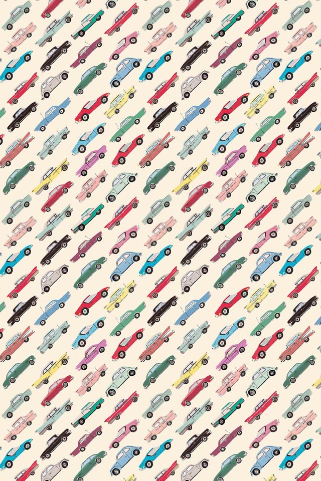 Red Cap Cars Wrapping Paper #1