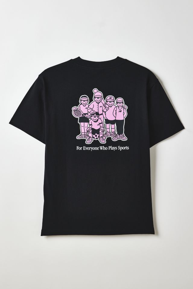 New Balance X Face Okay Play Sports Graphic Tee #1