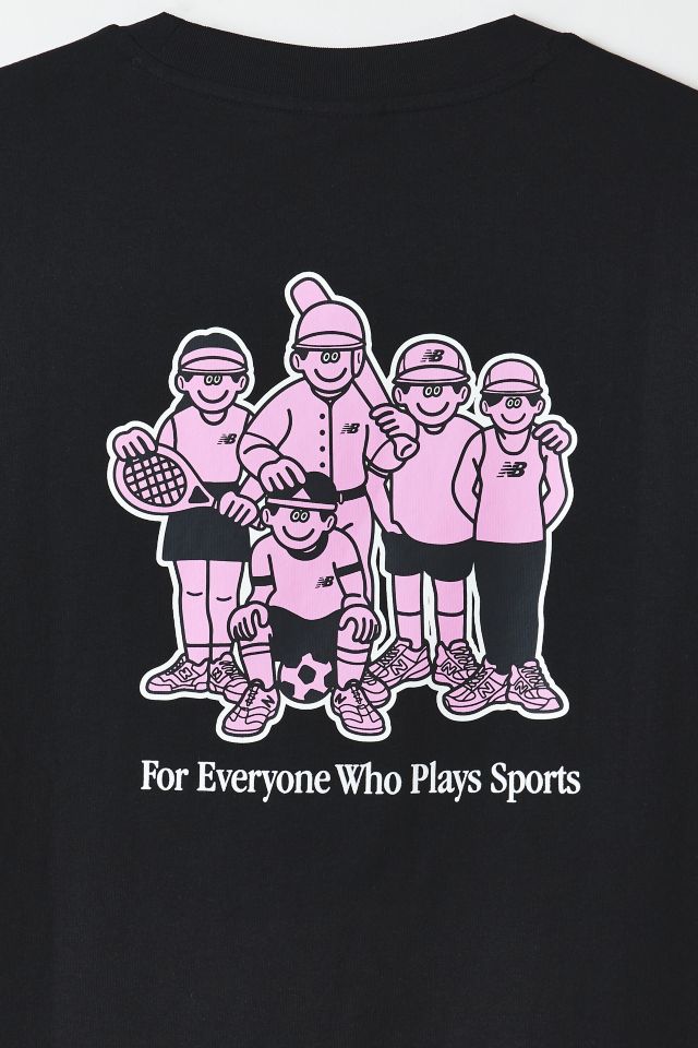 New Balance X Face Okay Play Sports Graphic Tee #2