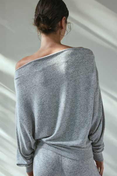 Out From Under Clarity Cozy Knit Off-The-Shoulder Top