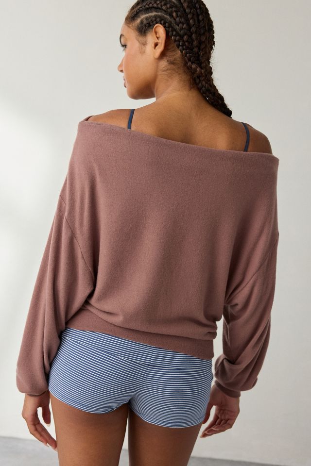 Out From Under Clarity Cozy Knit Off-The-Shoulder Top #2