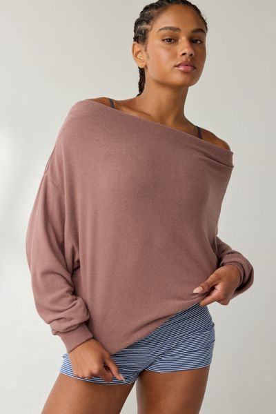 UO Nola Oversized Off-The-Shoulder Sweater