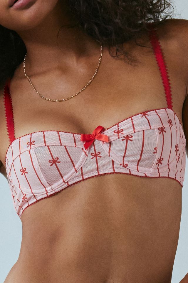 Out From Under X Wild Lovers Soutien-gorge Balconnet à Imprimé Nœud Annabel #2