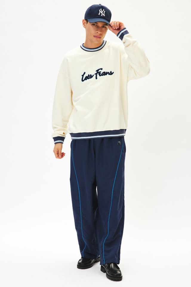 iets frans… Logo Script Tipped Crew Neck Sweatshirt