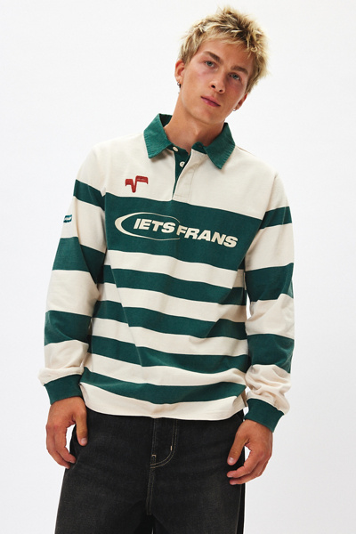 BELVET Striped Rugby Shirt 即完品 94334547_030_b