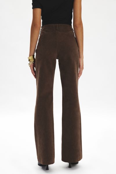 Ecote Norma Faux Suede Pull-On Bootcut Pant