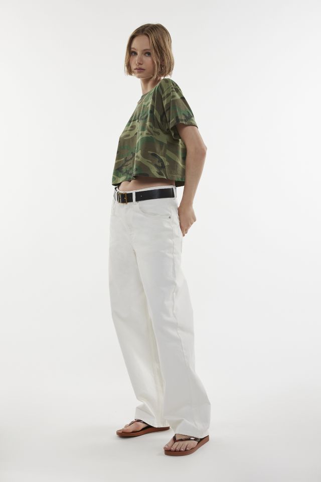 Urban Renewal Remade Camo Cropped Tee #1