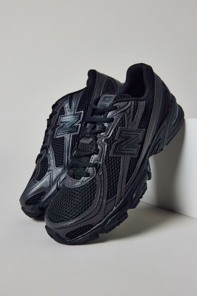 New Balance 740 Sneaker In Black/black Cement At Urban Outfitters In Black