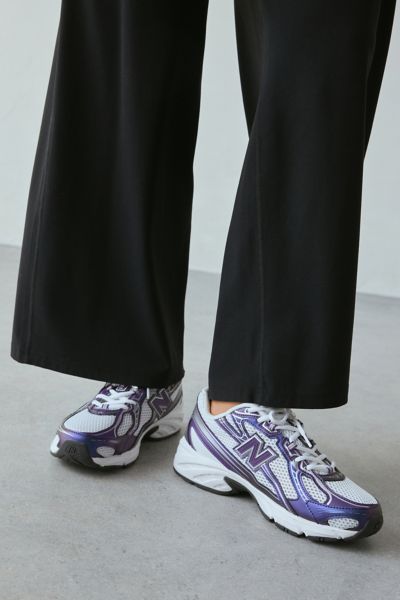 Shop New Balance Women's 740 Sneaker In Concord Grape With White And Phantom At Urban Outfitters In Concord Grape/white/phant