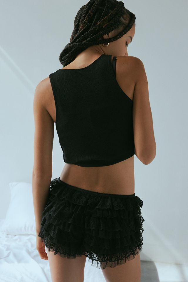 国内発送◆関税送料込◆JADED LONDON◆Rhea Lace Bloomer Shorts Shop Black Rhea Lace Bloomer Shorts | Jaded London | Clothing