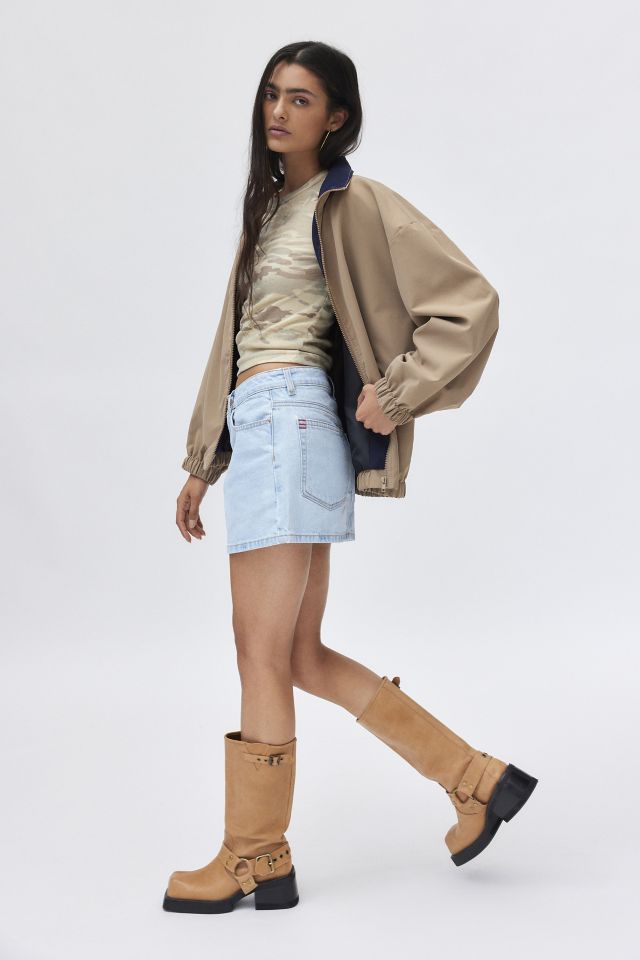 Mini-jupe en denim Molly BDG #1