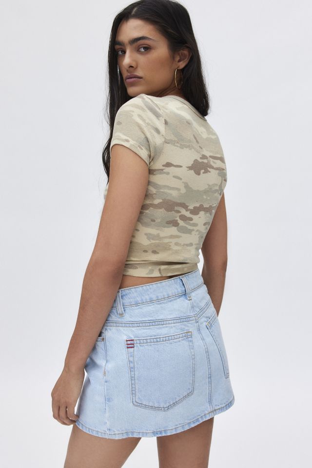 Mini-jupe en denim Molly BDG #3