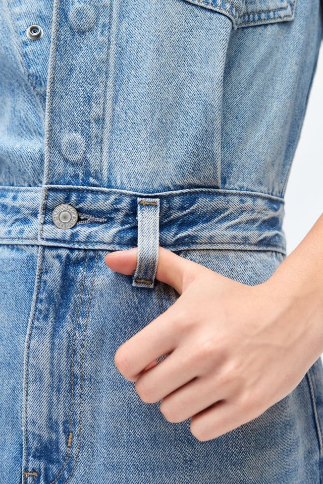 Levi's® Otto Western Denim Midi Dress #2