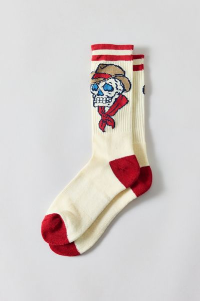Cowboy Skull Crew Sock Product Page