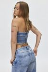 Ecote Kate Denim Tube Top