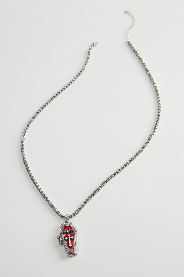 Collier Pendentif Cercueil #1
