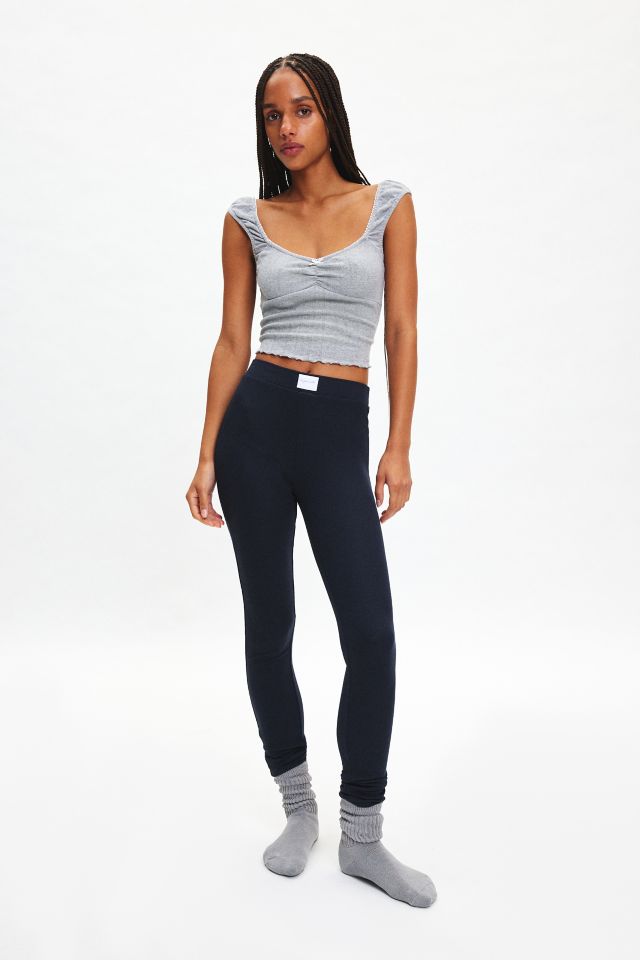 Out From Under Maggie Ribbed Knit Sleep Legging #1