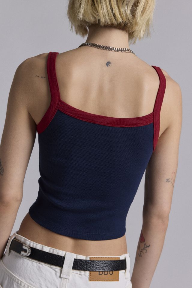 Tommy Jeans Badge Ribbed Knit Tank Top #3