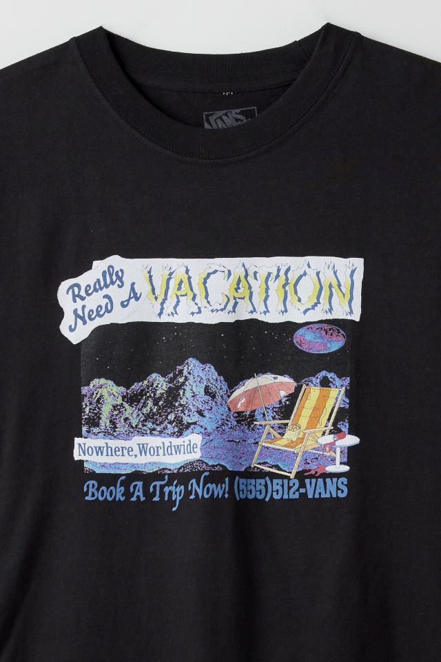 Vans Need A Vacation Graphic Tee #2
